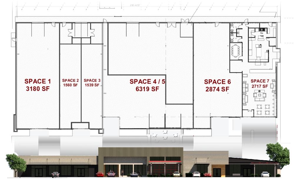 High Traffic Retail Center. No base rent until 2021!: 7715 Shedhorn Dr, Bozeman, MT 59718